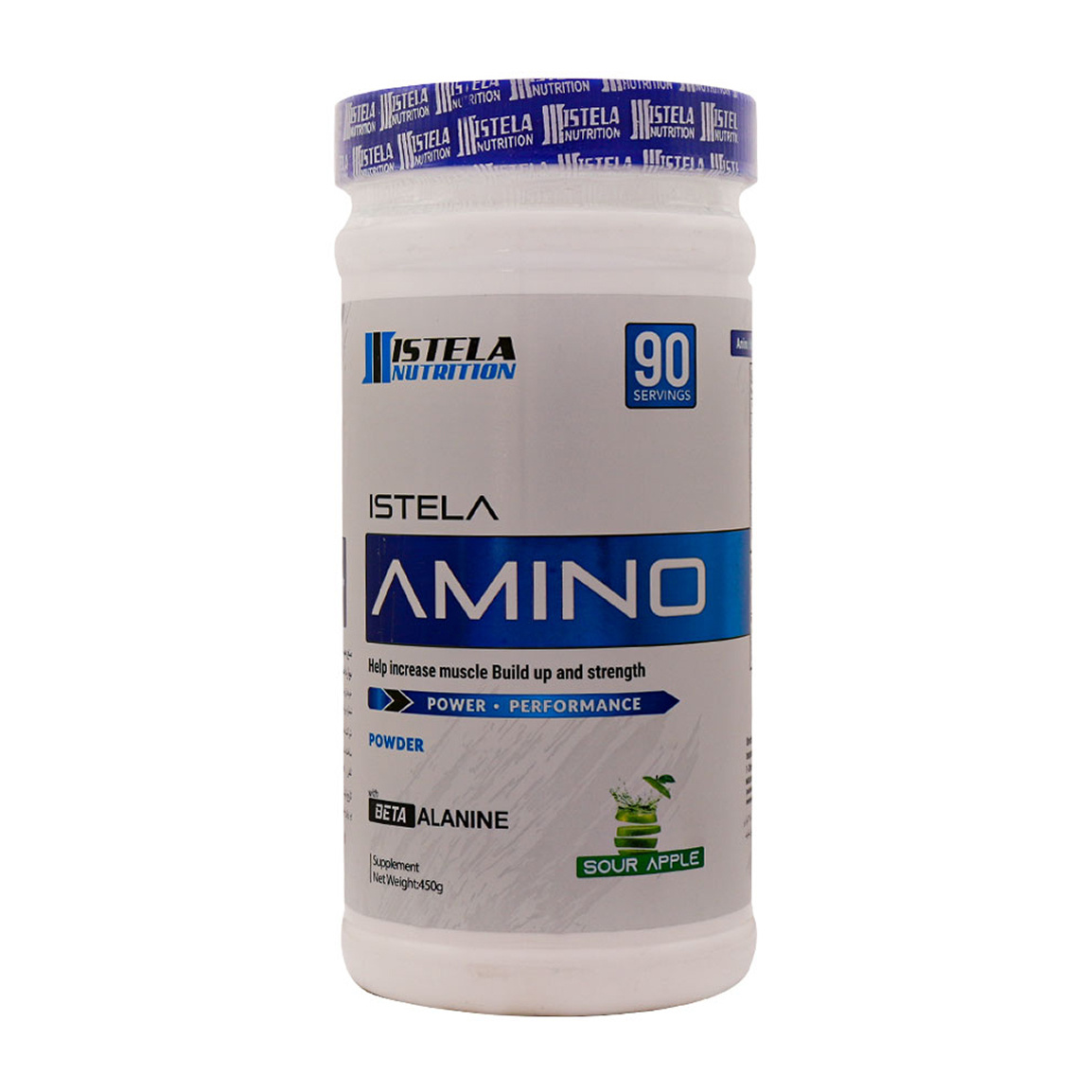 Istela-Nutrition-Amino-Powder پودر آمینو استلا 450 گرم - تصویر 1
