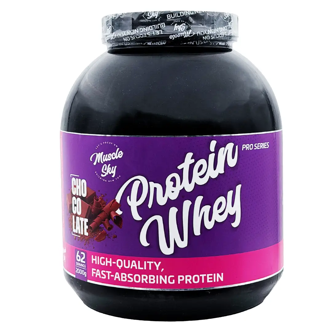 Muscel-Sky-Whey-Protein-Powder پروتئین وی ماسل اسکای 2000 گرم - تصویر 1