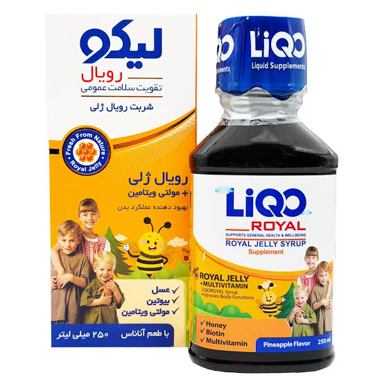abian-pharmed-liqo-royal-syrup شربت لیکو رویال ژلی ابیان فارمد - تصویر 1