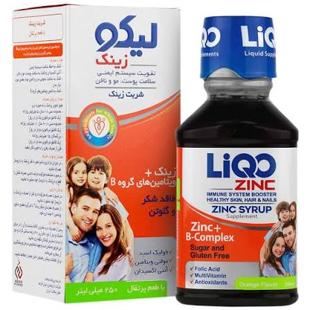 abian-pharmed-liqo-zinc-syrup شربت لیکو زینک ابیان فارمد - تصویر 1