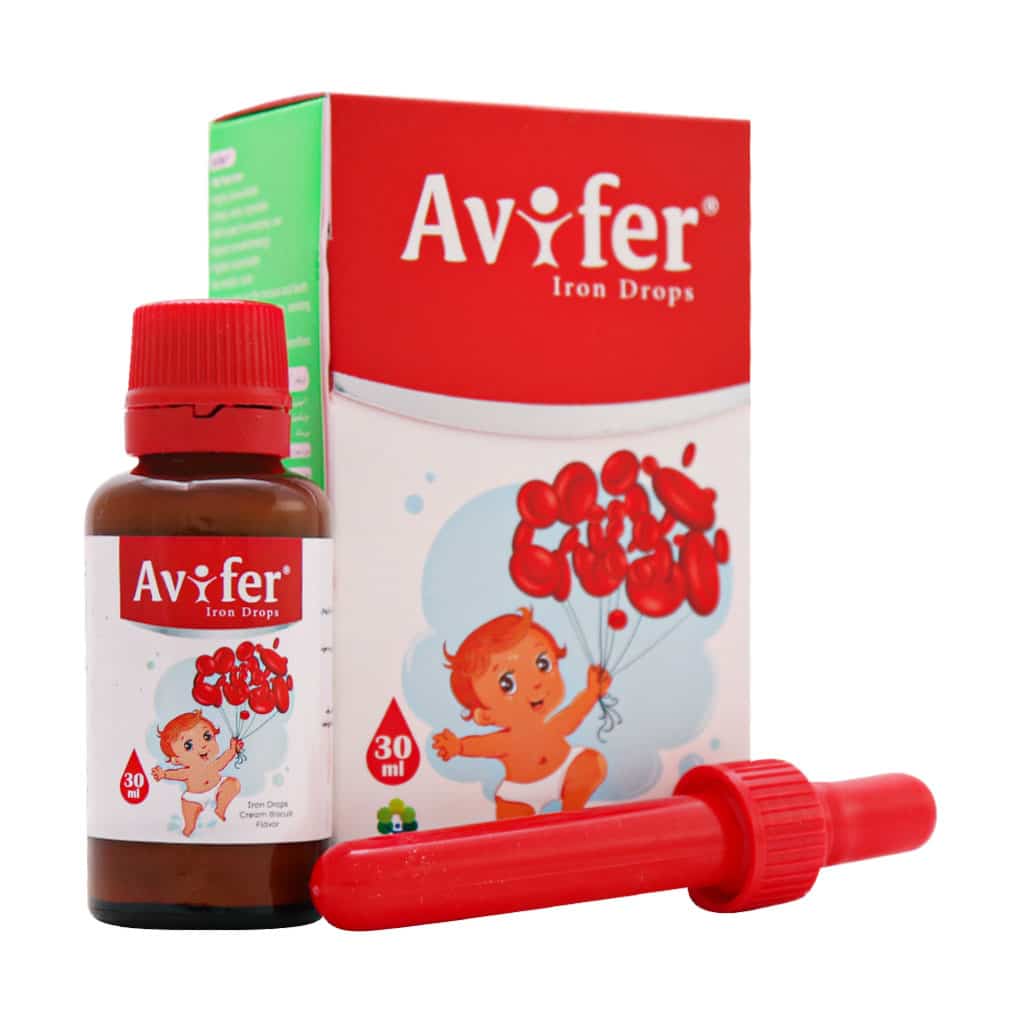avival-avifer-iron-drops قطره آهن آویفر آویوال - تصویر 1