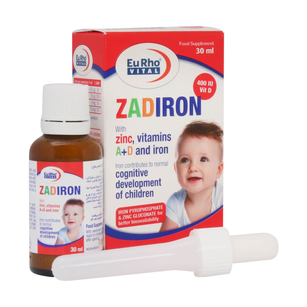 قطره خوراکی زادیرون یوروویتال قطره خوراکی زادیرون یوروویتال - تصویر 1