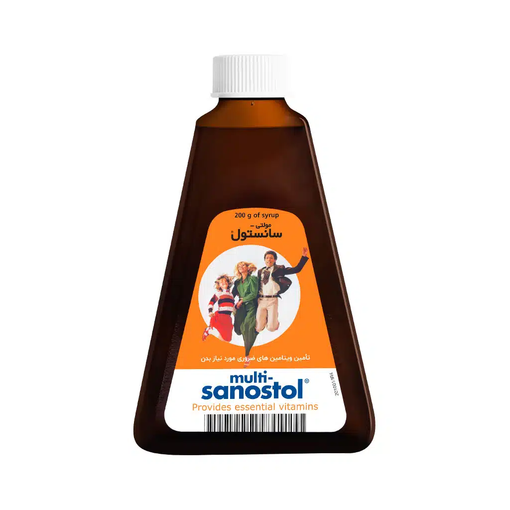 multi-sanostol-200-g شربت مولتی ویتامین سانستول - تصویر 1