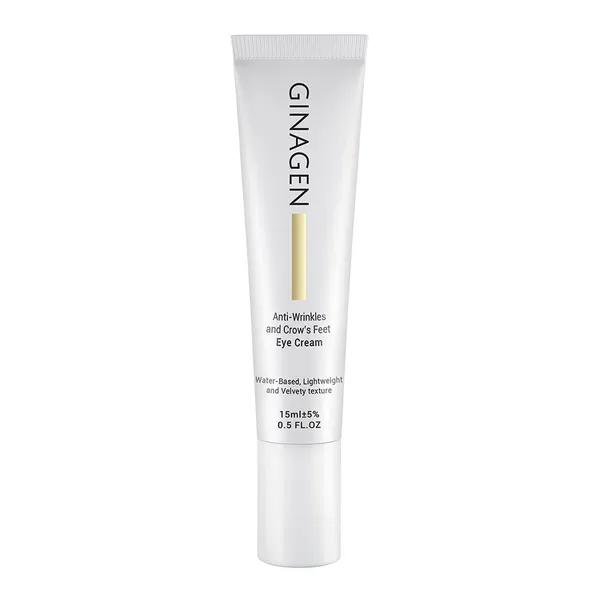 Ginagen-Anti-Wrinkle-Eye-Cream-15ml کرم رفع چروک های پنجه کلاغی دور چشم زیناژن ۱۵ میلی لیتر