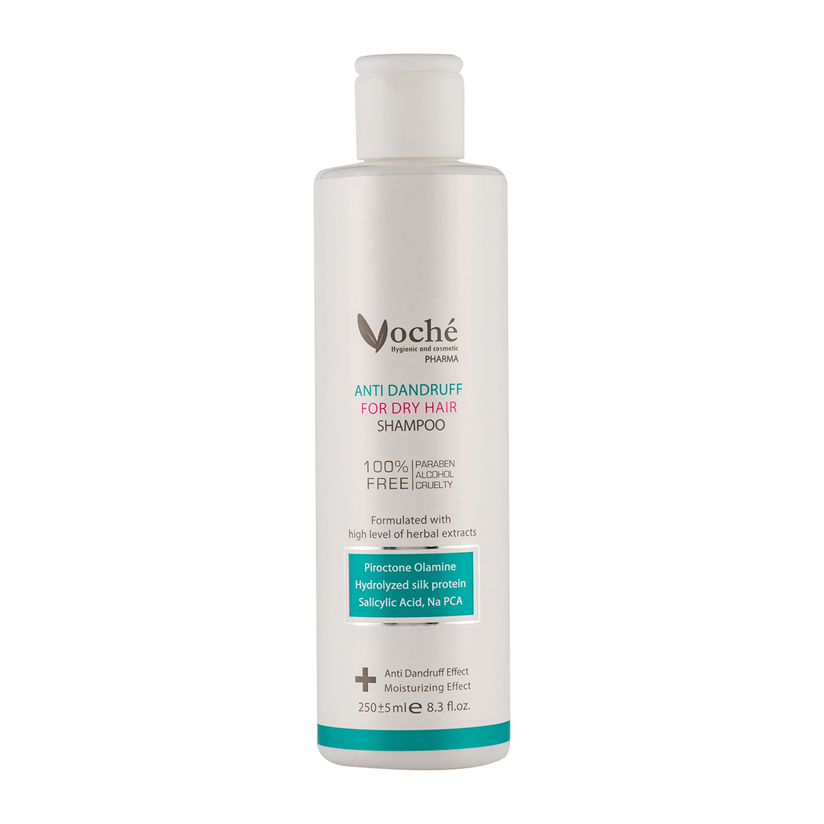 Voche-Anti-Dandruff-Shampoo-For-Dry-Hair شامپو ضد شوره مناسب مو های خشک وچه ۲۵۰ میلی لیتر