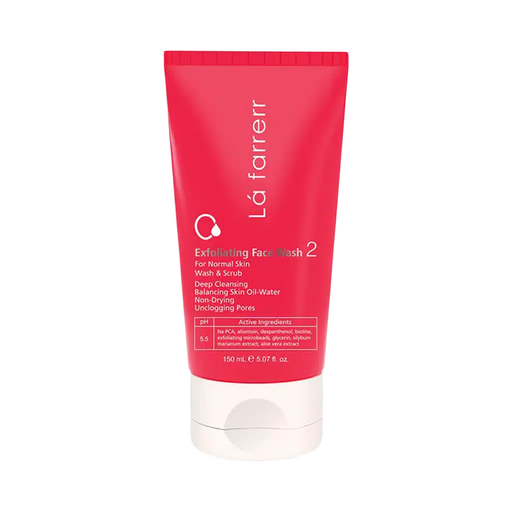 la-farrerr-face-washing-gel-for-normal-skin-150ml زل شستشوی شماره ۲ لافارر مناسب پوست های معمولی ۱۵۰ میلی لیتری